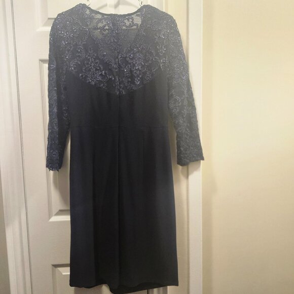 Cocktail Dress with Lace & Sequin Detail Size 12 - Picture 8 of 9